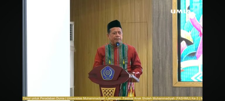Pembukaan Festival Anak Saleh Muhammadiyah III di UMLA, Tekankan Pentingnya Mencetak Generasi Berakidah Kuat